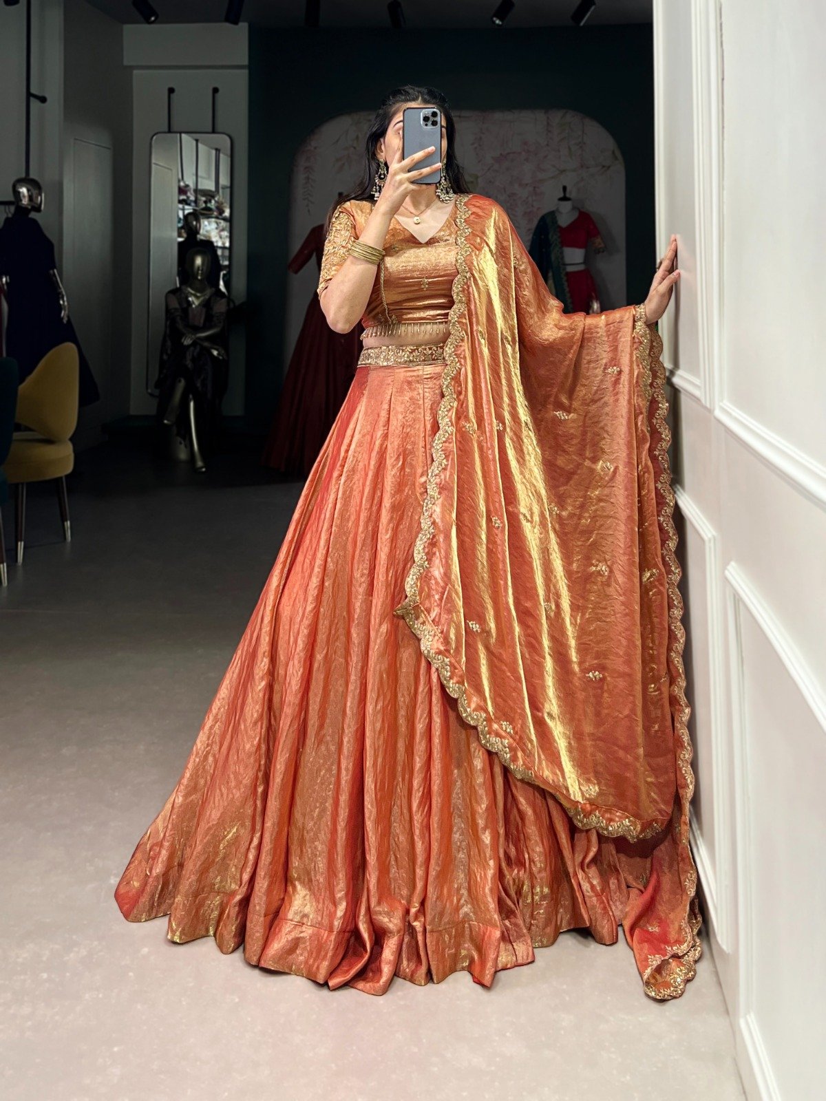 this dreamy pastel lehenga choli with gold lace is your perfect pick for an elegant festive look this dreamy pastel lehenga choli with gold lace is your perfect pick for an elegant festive look