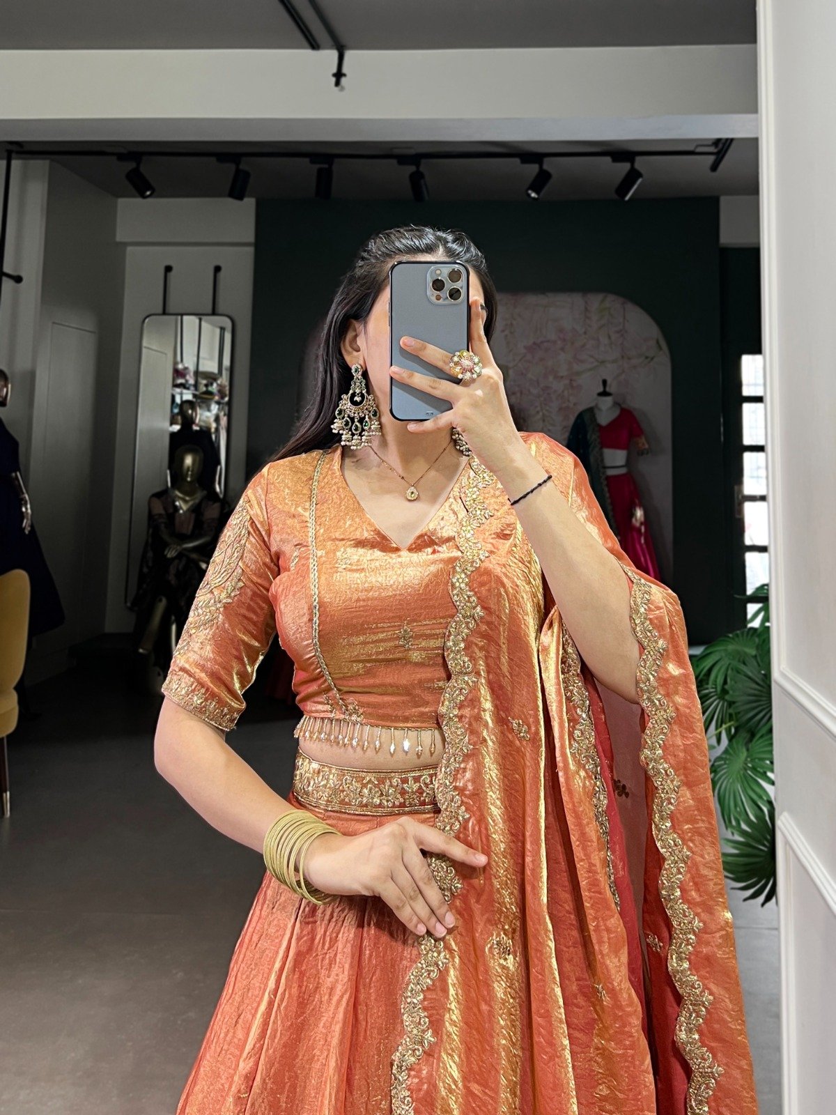 this dreamy pastel lehenga choli with gold lace is your perfect pick for an elegant festive look this dreamy pastel lehenga choli with gold lace is your perfect pick for an elegant festive look