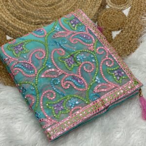 pure japan satin silk dhoti