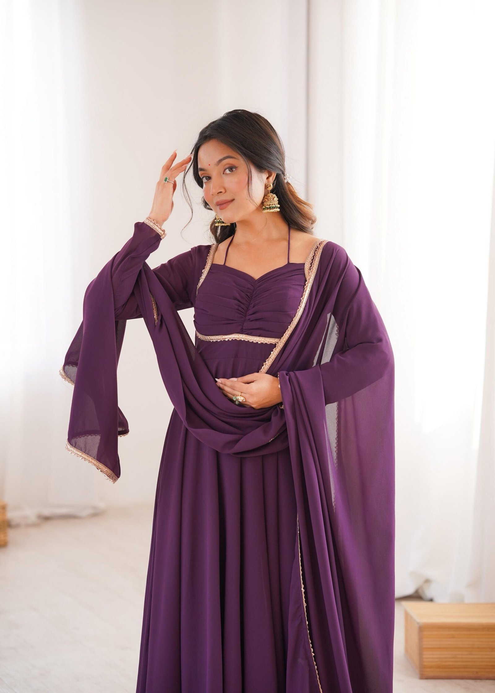 anarkali fabric suit anarkali fabric suit