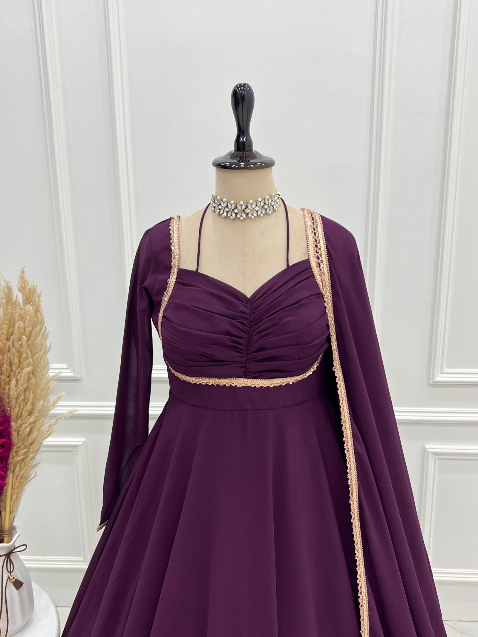 anarkali fabric suit anarkali fabric suit