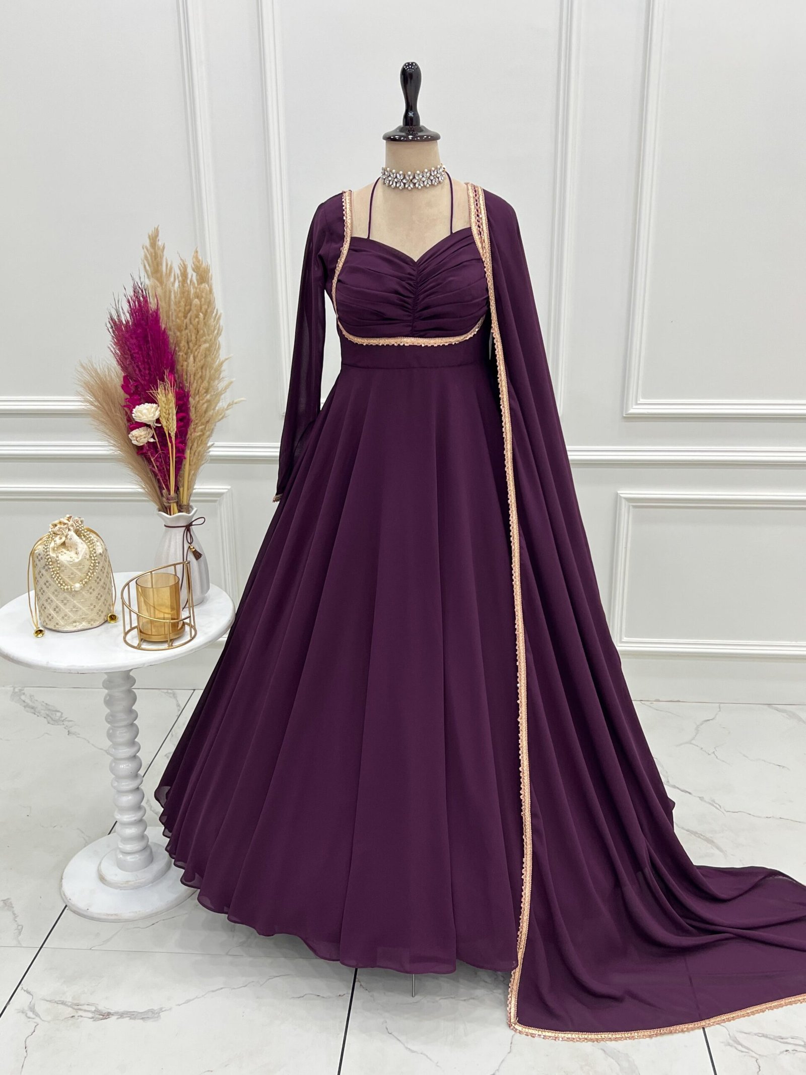 anarkali fabric suit anarkali fabric suit