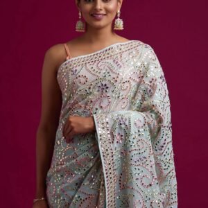 saree: soft georgette