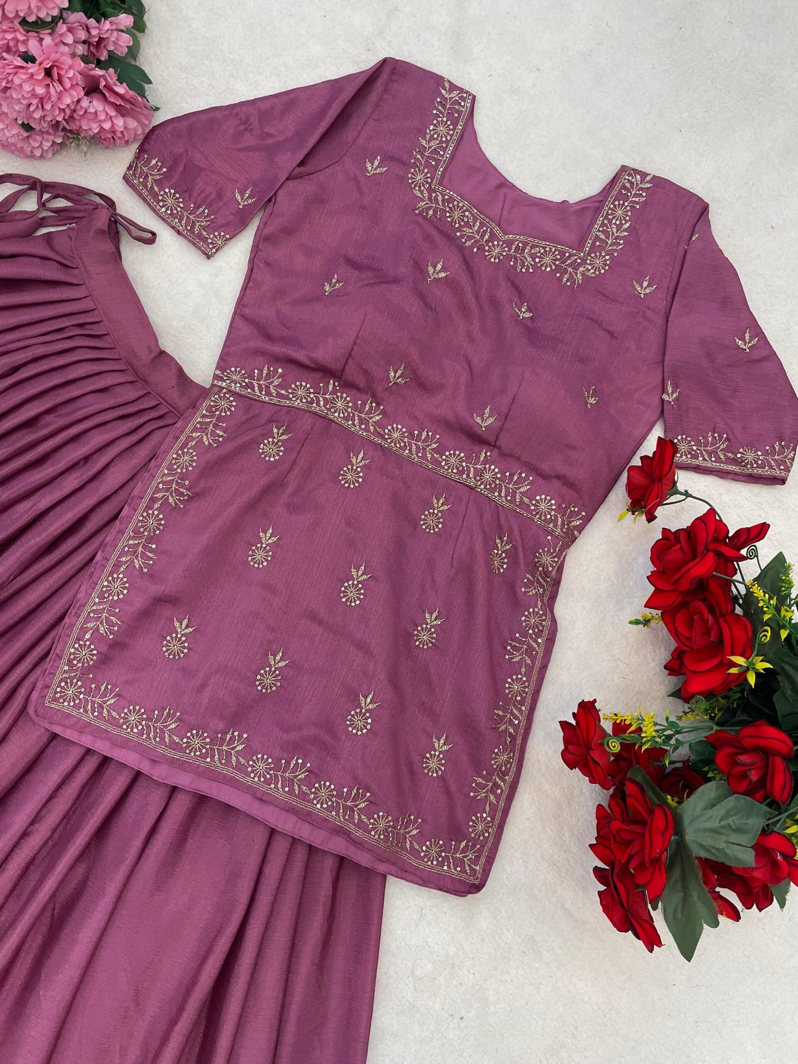 beautiful chinon embroidered top with flairy lehenga to present most gorgeous you, explore our unique designer wardrobe for wedding, party or events beautiful chinon embroidered top with flairy lehenga to present most gorgeous you, explore our unique designer wardrobe for wedding, party or events