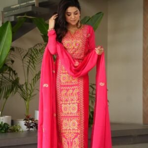 readymade top pant with dupatta collections