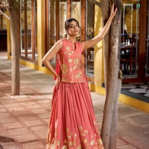 odern co ord silhouette with traditional touch