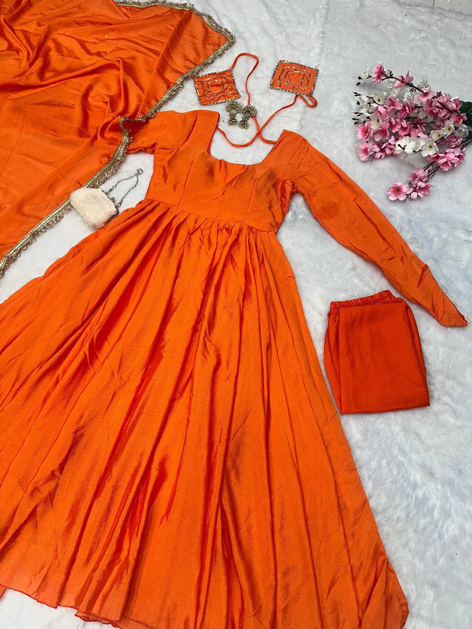 anarkali chinnon silk anarkali fully stitched anarkali chinnon silk anarkali fully stitched