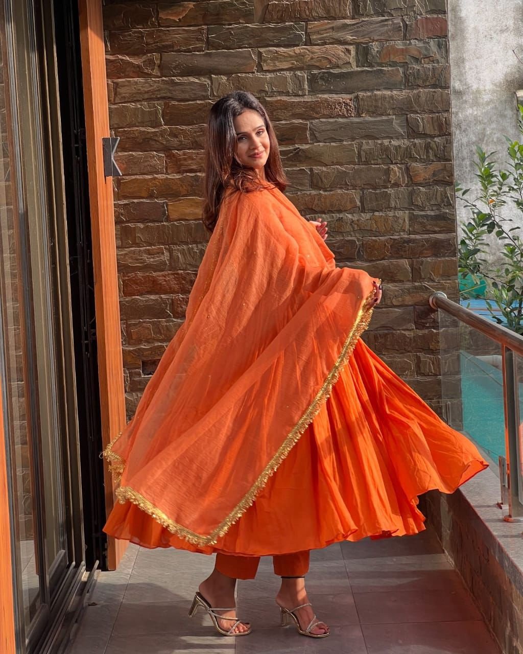 anarkali chinnon silk anarkali fully stitched anarkali chinnon silk anarkali fully stitched