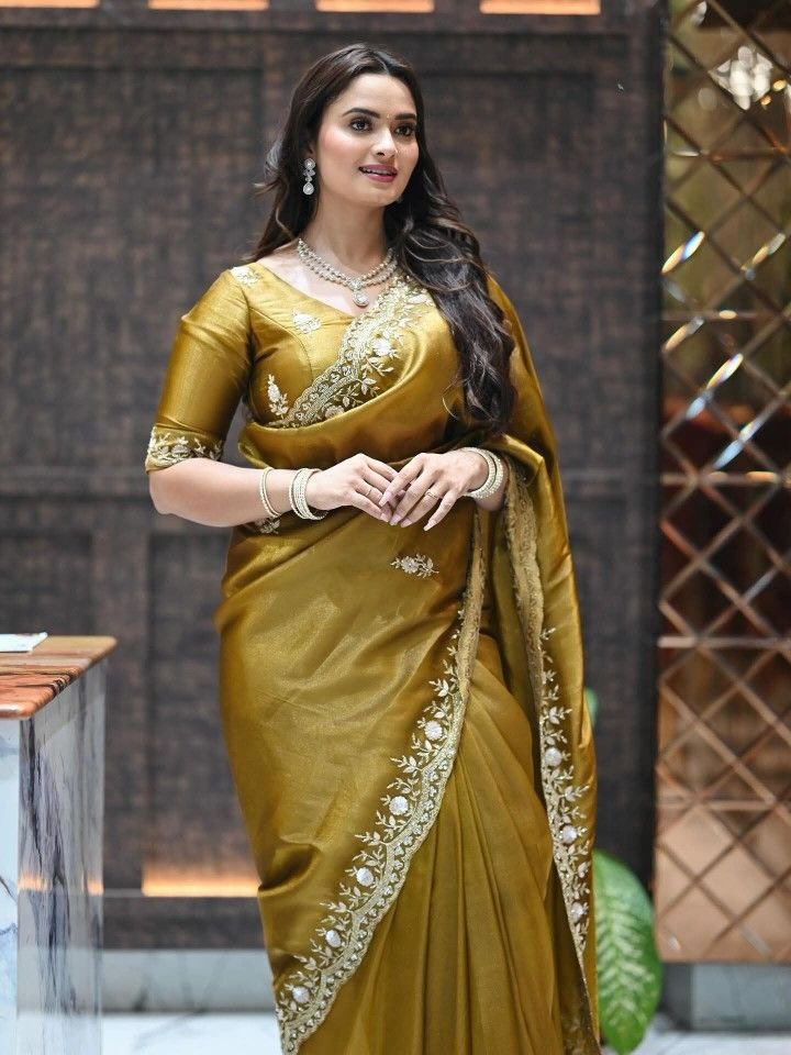 bridal saree collection fancy zari & sequnce work hevy fandy sattin silk bridal saree collection fancy zari & sequnce work hevy fandy sattin silk
