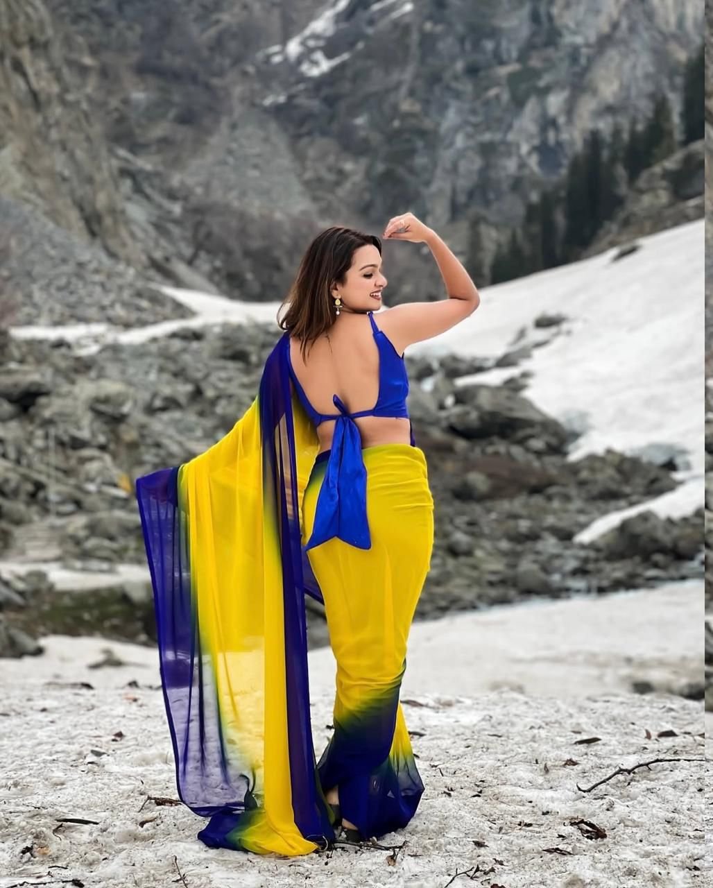 new wedding wear fancy saree with real model shoot new wedding wear fancy saree with real model shoot