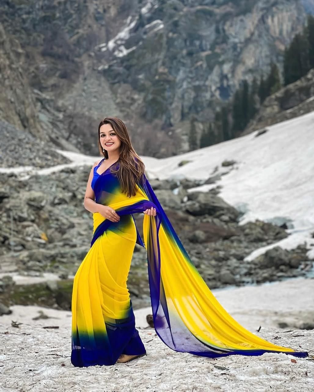 new wedding wear fancy saree with real model shoot new wedding wear fancy saree with real model shoot