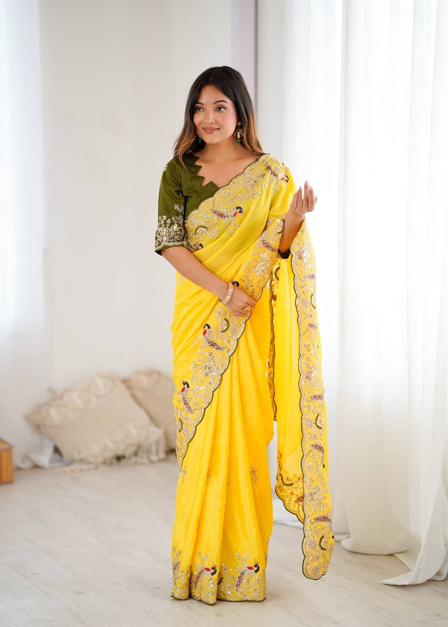 launching real saree modelling by khush launching real saree modelling by khush