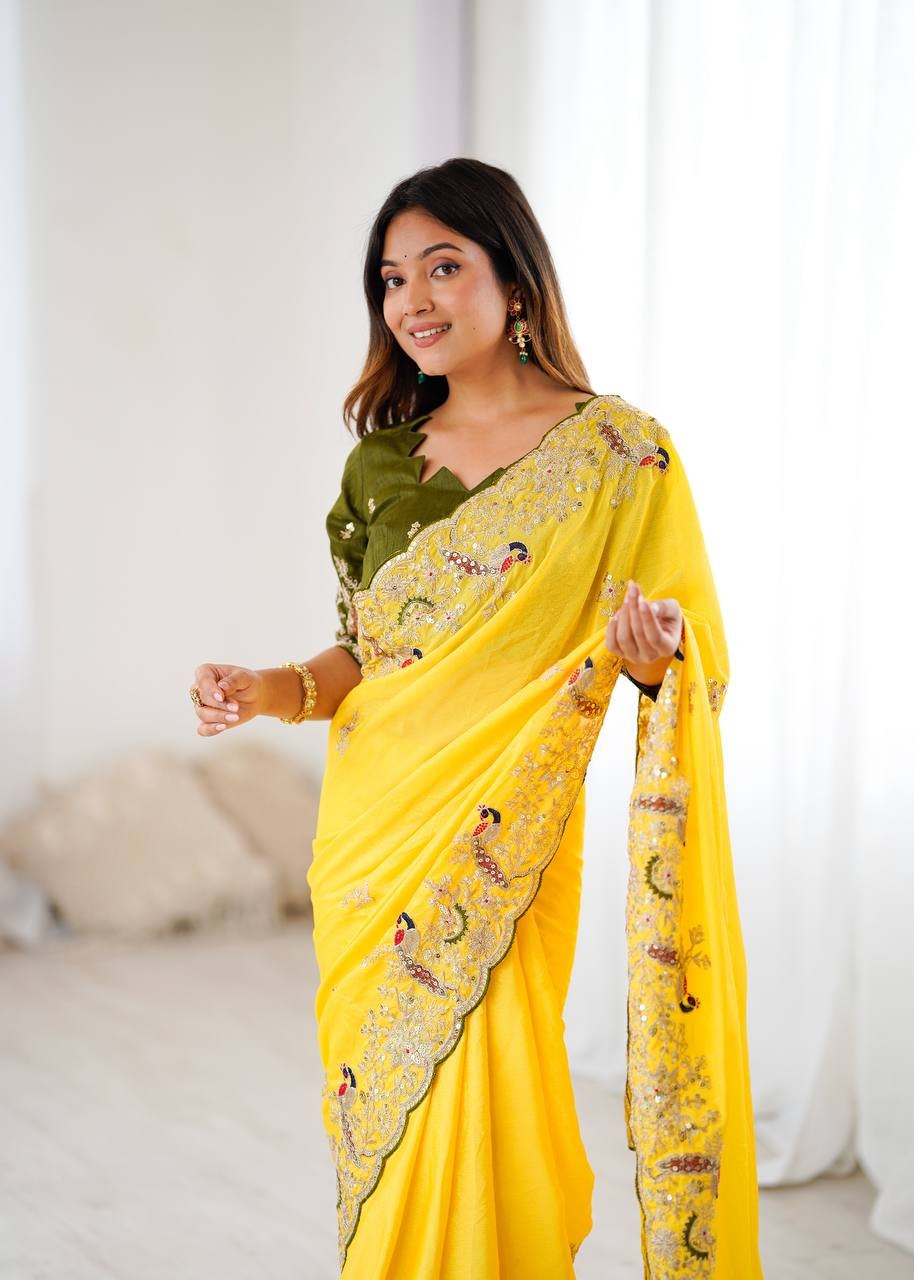 launching real saree modelling by khush launching real saree modelling by khush