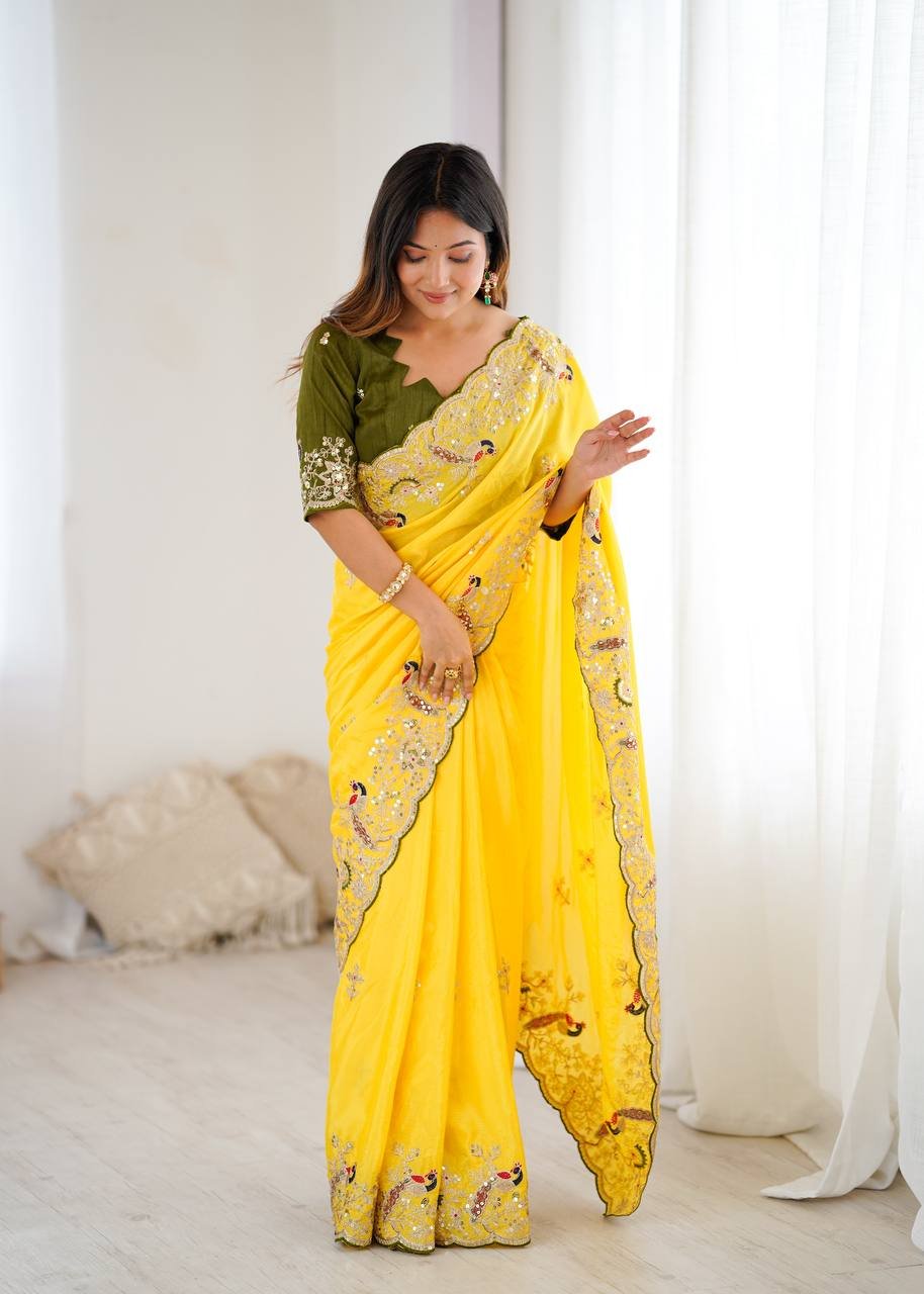 launching real saree modelling by khush launching real saree modelling by khush
