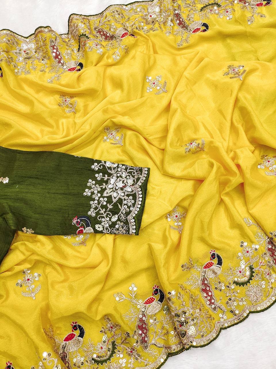 launching real saree modelling by khush launching real saree modelling by khush