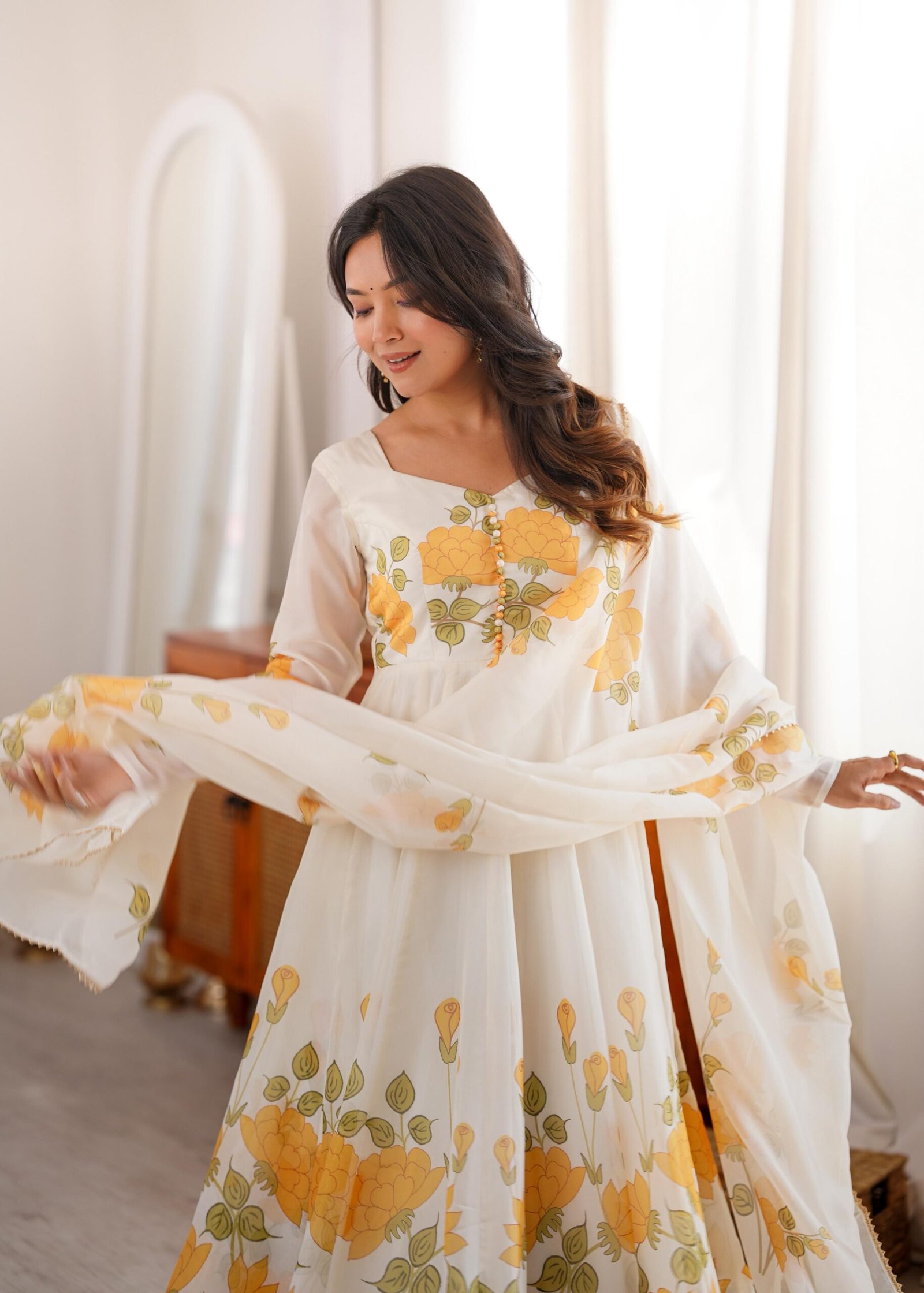 pure soft organja silk fabric fully flare kali pattern and canvas patta with dupatta set,pent ready to wear pure soft organja silk fabric fully flare kali pattern and canvas patta with dupatta set,pent ready to wear