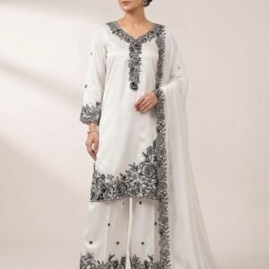 top, palazzo with dupatta