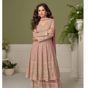 ayuri Designer Glamour Salwar Suit Heavy Real Georgette With Embroidery sequence work And Servo ski Diamond Work