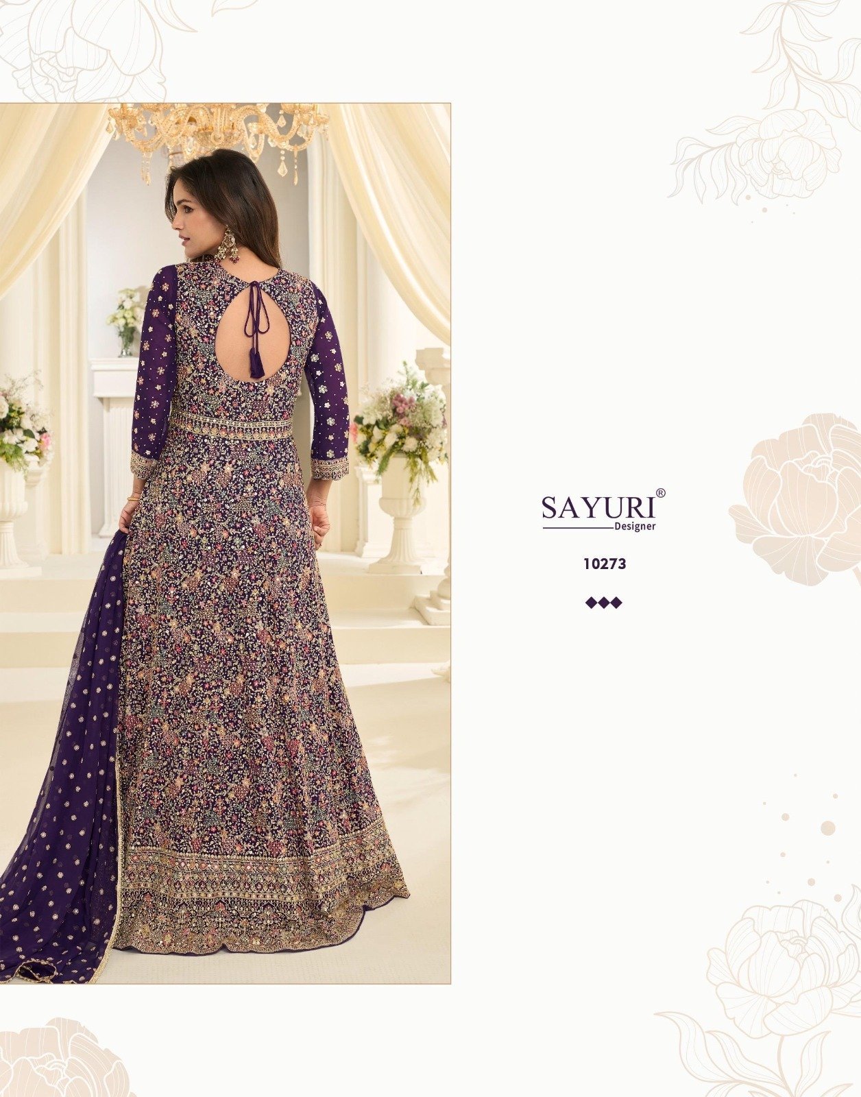 designer maharani anarkali gown heavy real georgette with embroidery sequence work designer maharani anarkali gown heavy real georgette with embroidery sequence work