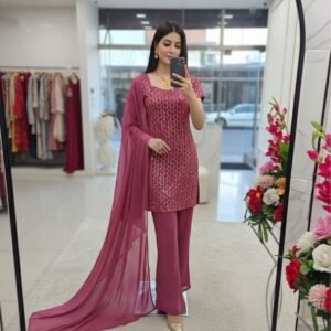 kurti and palazoo set