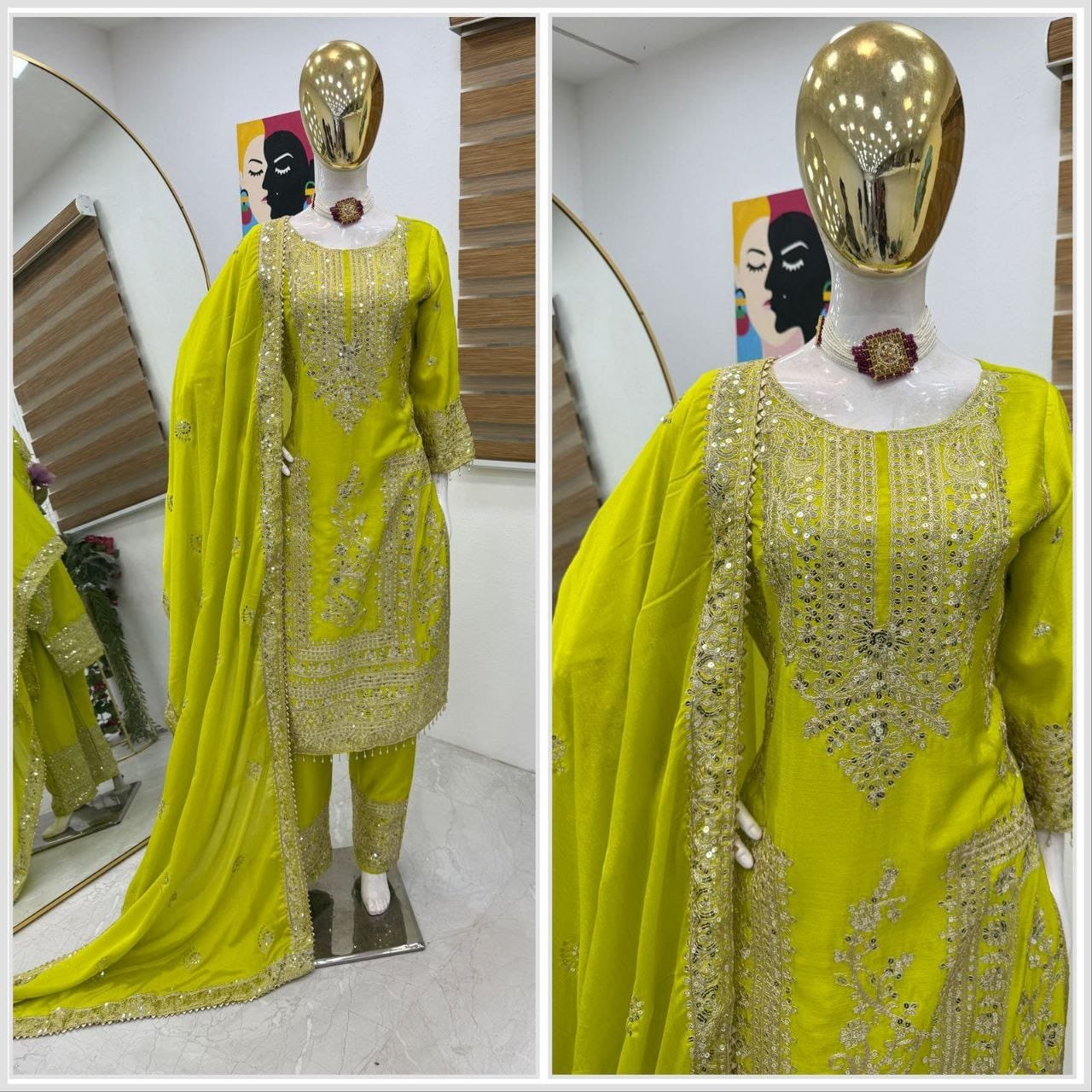 new designer party top pent & dupatta set new designer party top pent & dupatta set