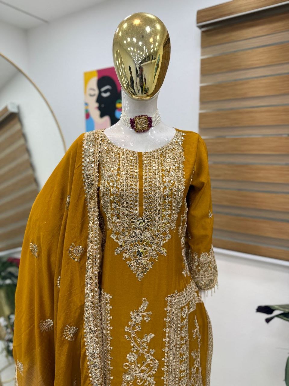 new designer party top pent & dupatta set new designer party top pent & dupatta set