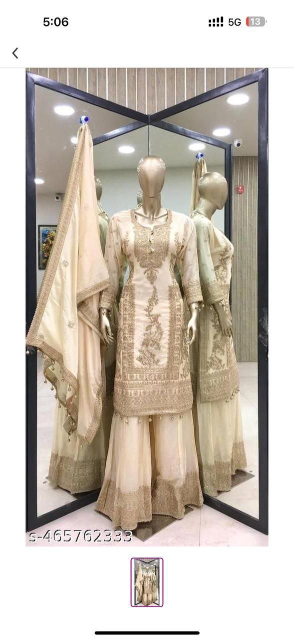 new designer party top pent & dupatta set new designer party top pent & dupatta set