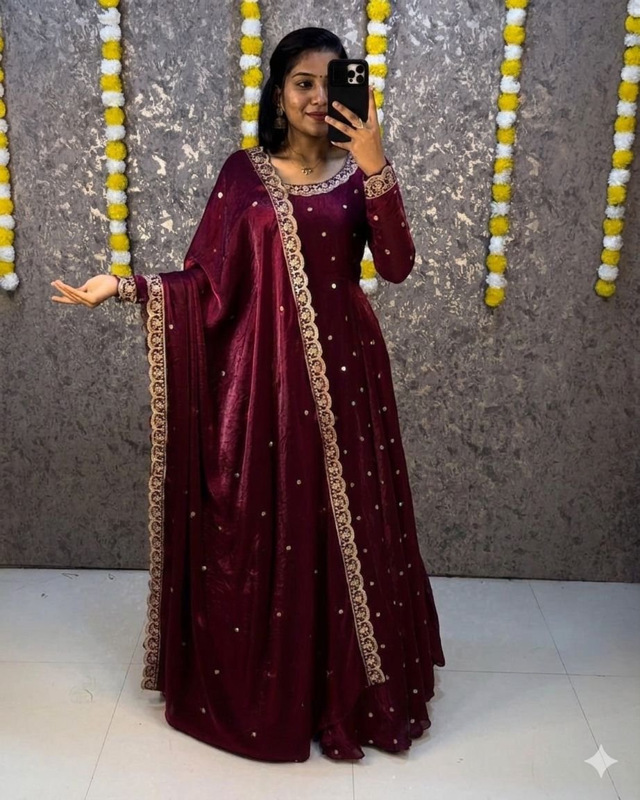 special rich sequence embroidery gown + dupatta special rich sequence embroidery gown + dupatta