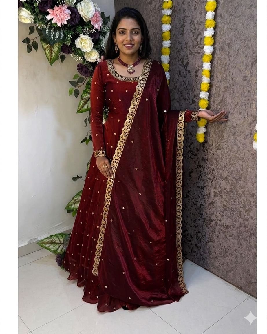 special rich sequence embroidery gown + dupatta special rich sequence embroidery gown + dupatta
