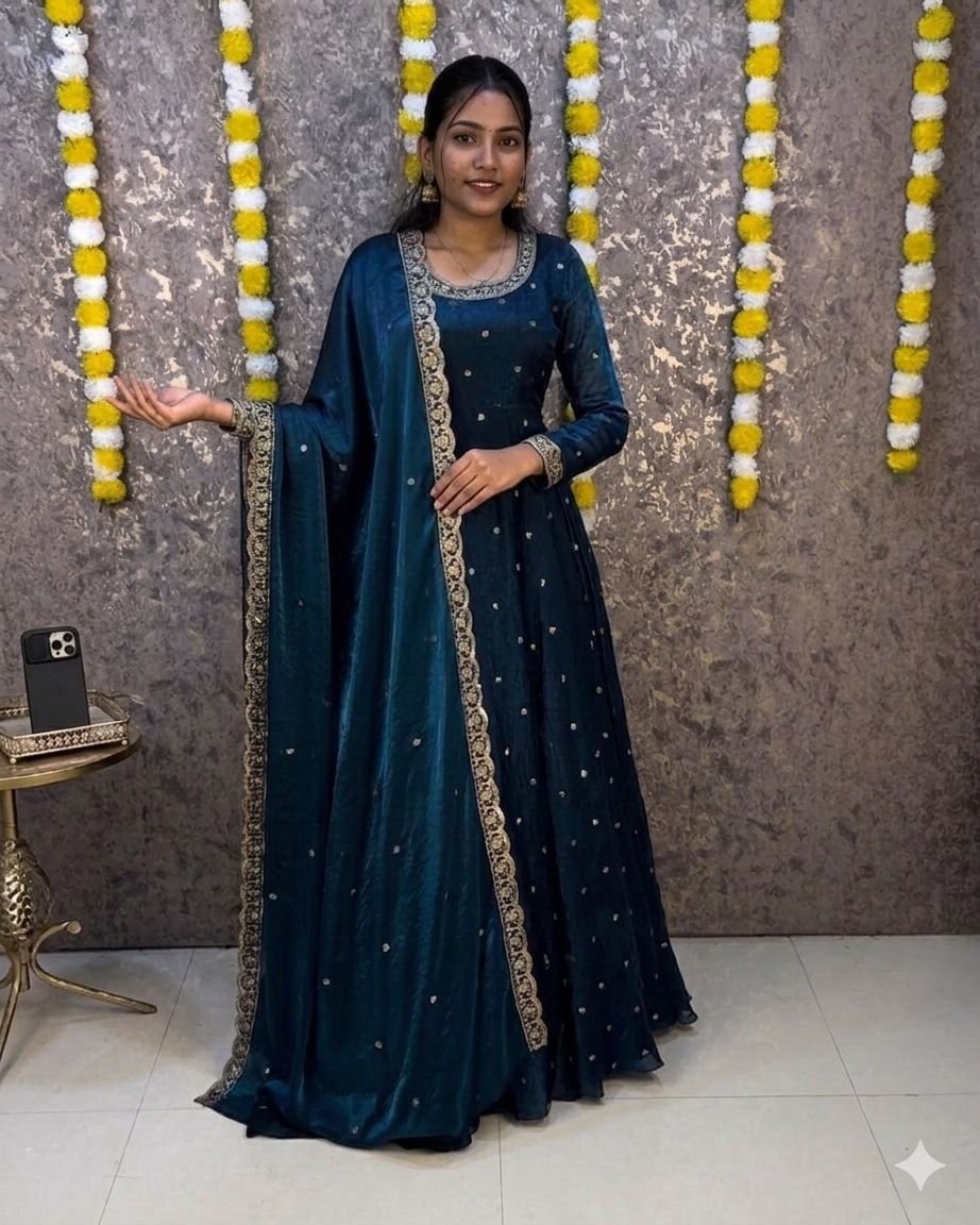 special rich sequence embroidery gown + dupatta special rich sequence embroidery gown + dupatta
