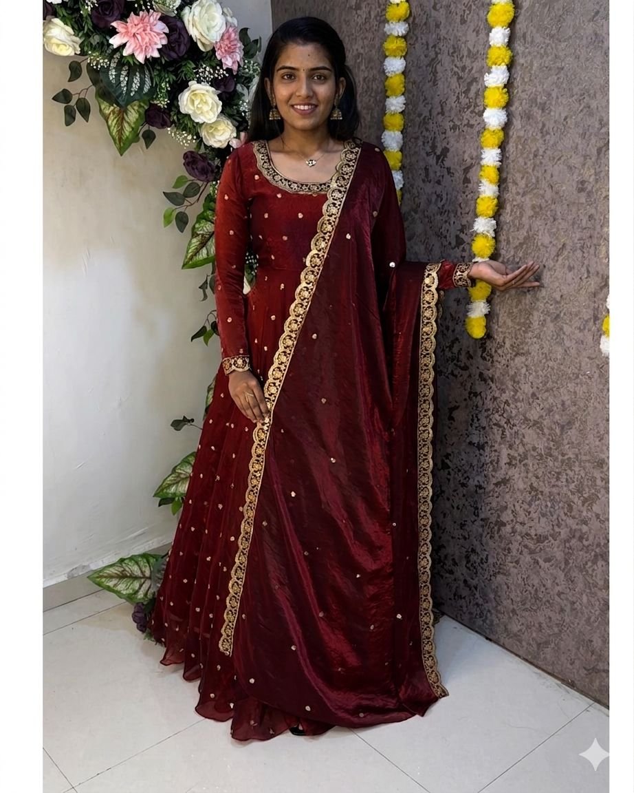 special rich sequence embroidery gown + dupatta special rich sequence embroidery gown + dupatta