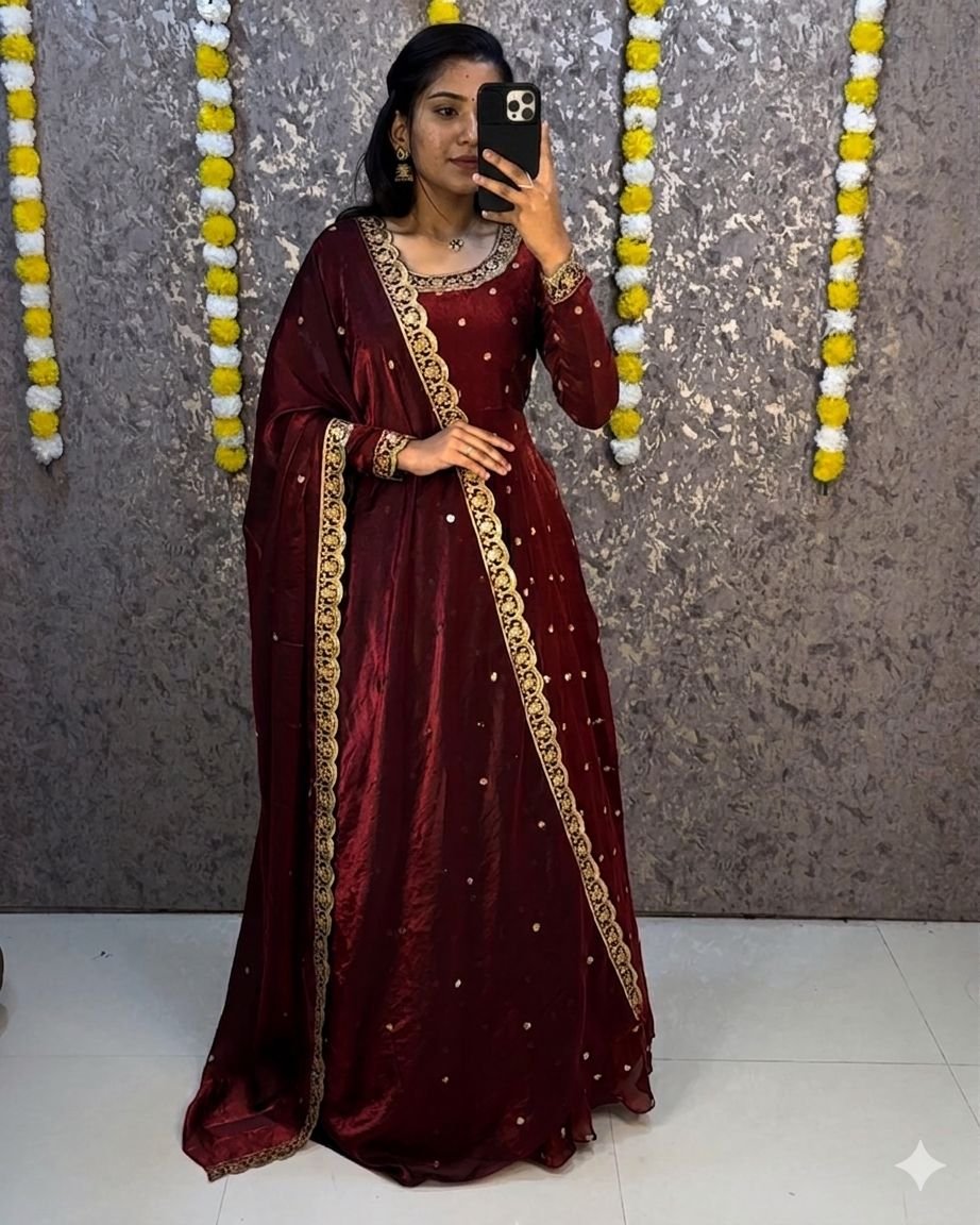 special rich sequence embroidery gown + dupatta special rich sequence embroidery gown + dupatta