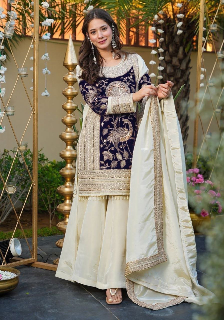 TOP BOTTOM AND DUPPATA SET