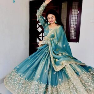 new party wear lehenga choli duppata set