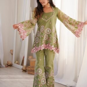 designer top palazzo set