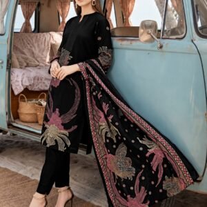 straight cut top bottom dupatta