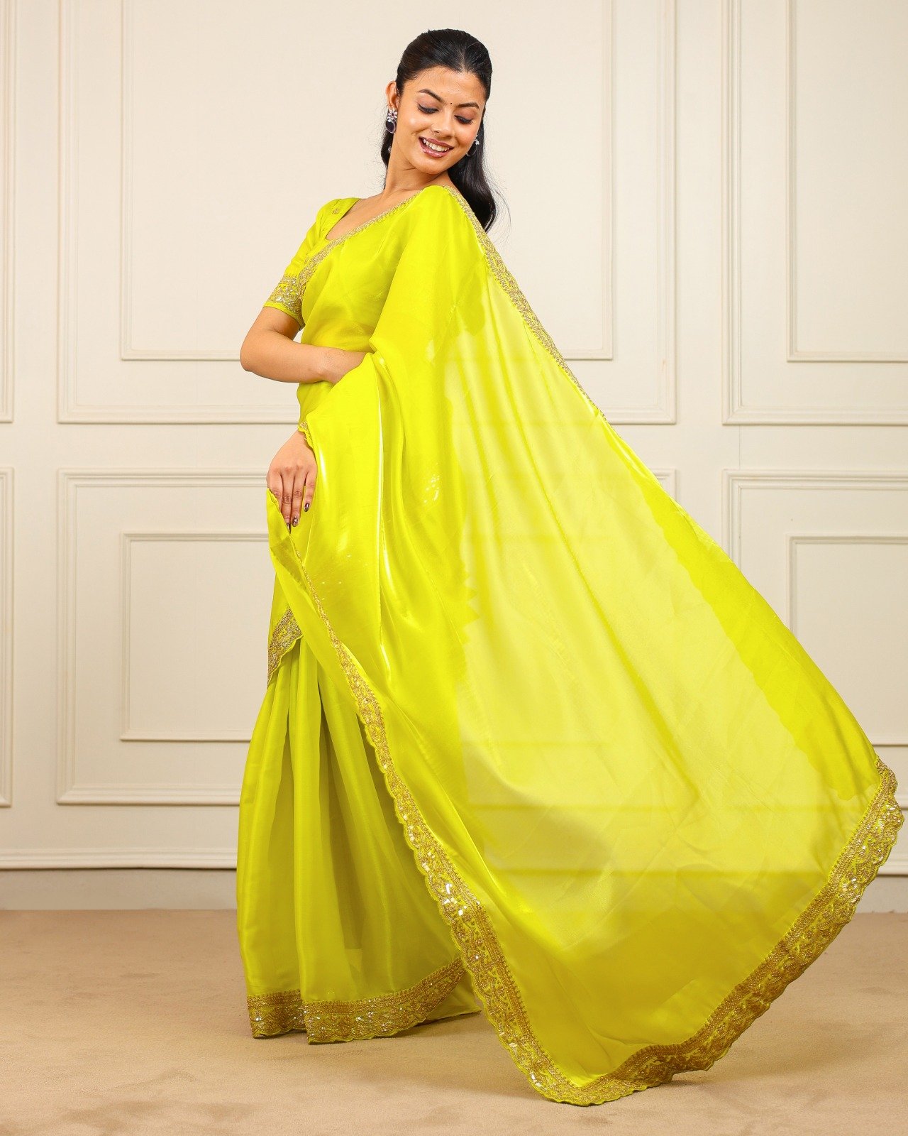 presenting you most beautiful seqwance saree collection* presenting you most beautiful seqwance saree collection*