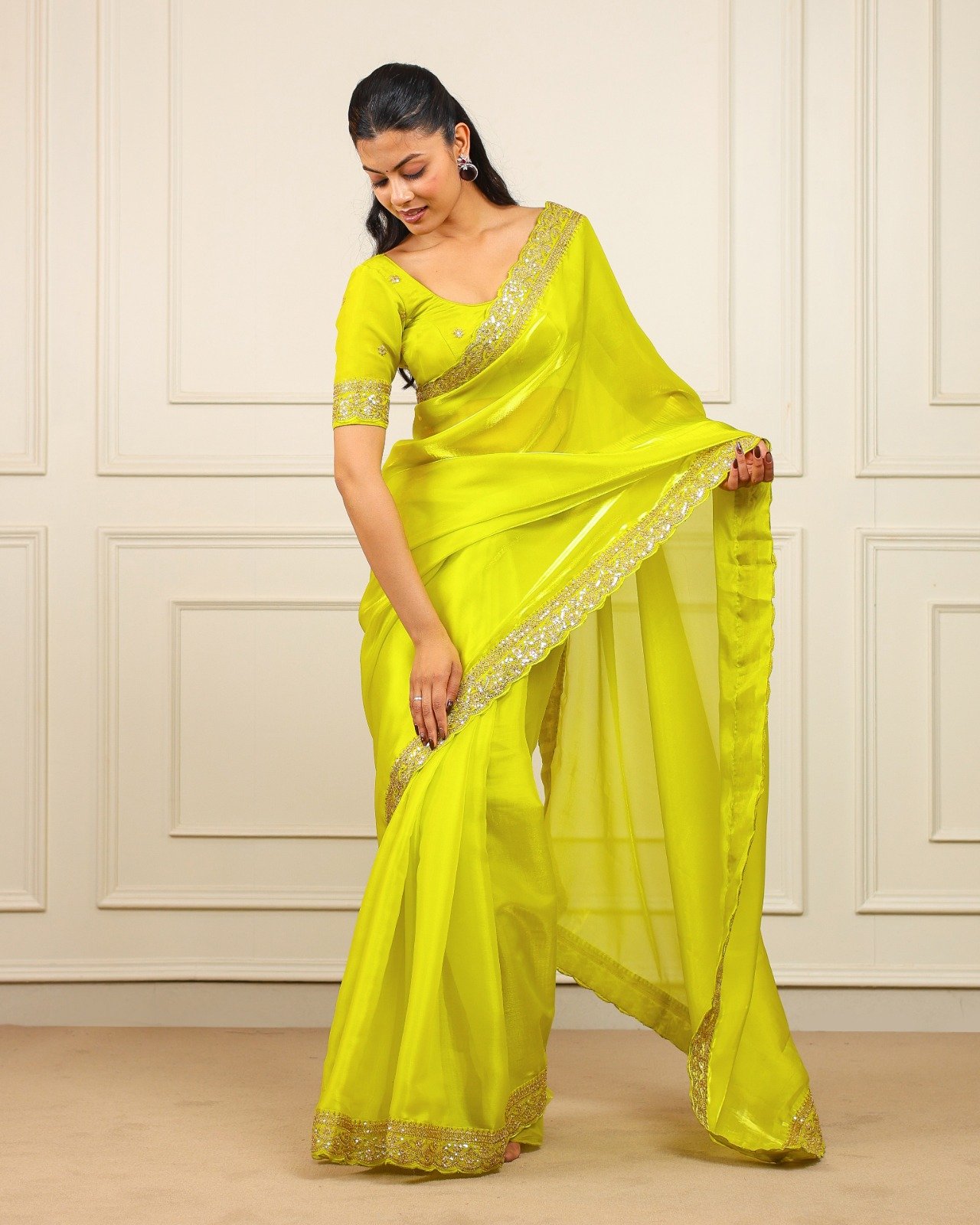 presenting you most beautiful seqwance saree collection* presenting you most beautiful seqwance saree collection*