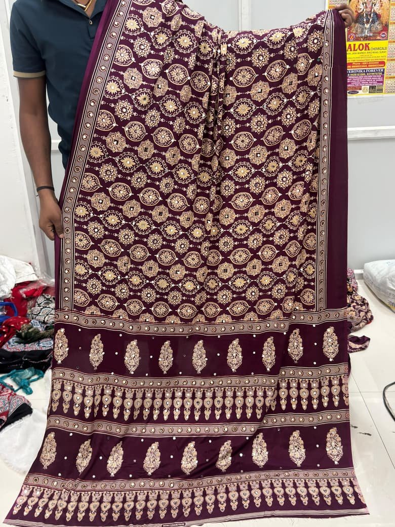 heavy summer heavy hand work saree heavy summer heavy hand work saree