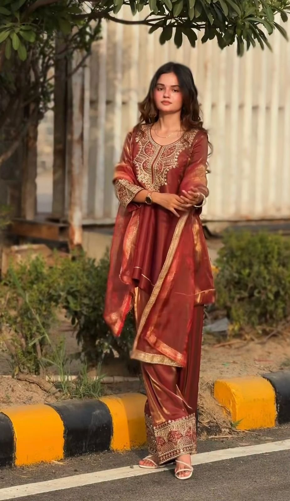 new designer party wear look top with farsi salwar new designer party wear look top with farsi salwar