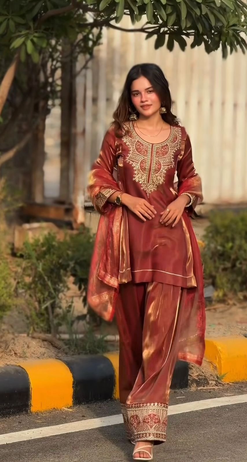 new designer party wear look top with farsi salwar new designer party wear look top with farsi salwar