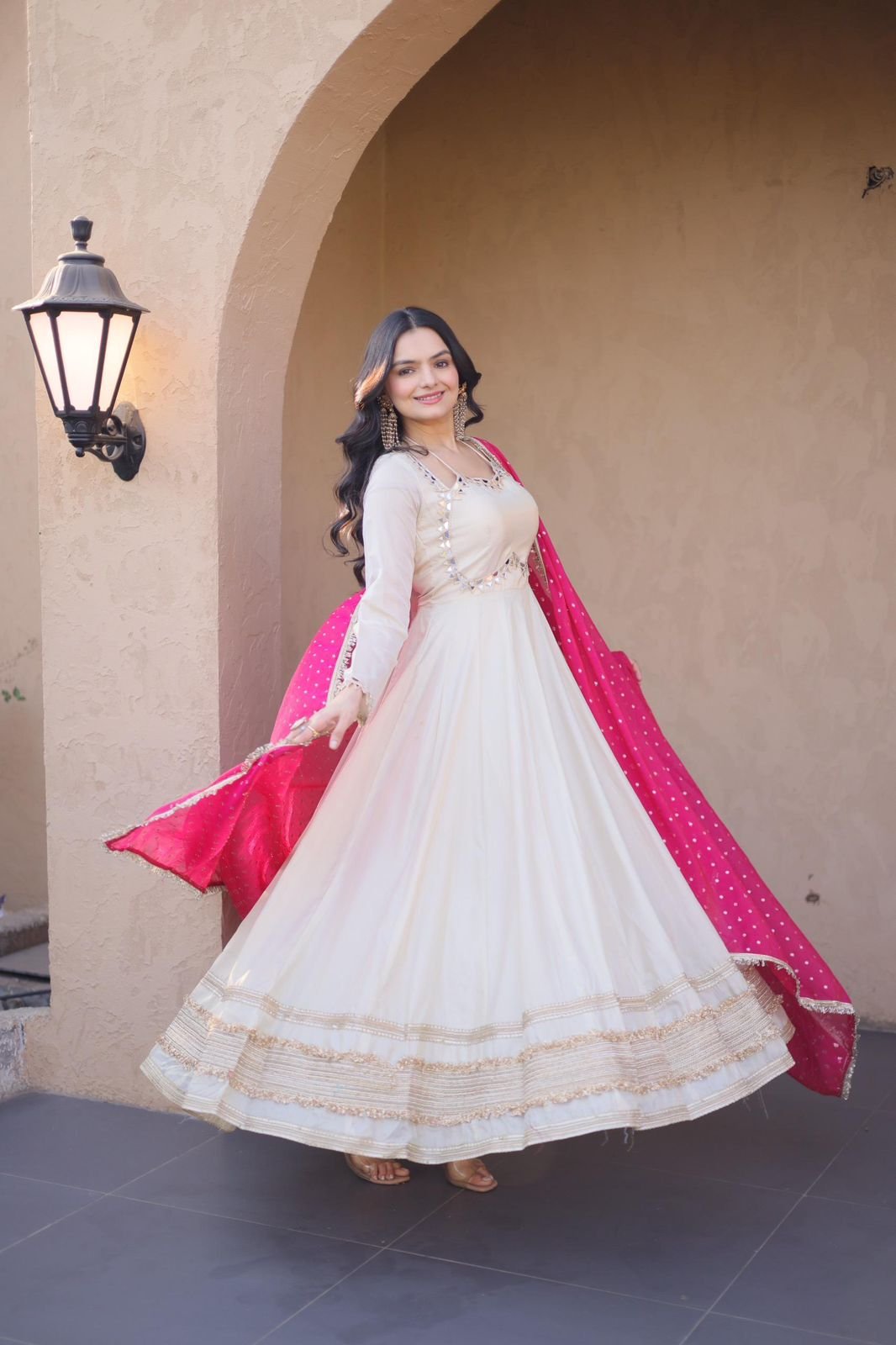 gown with dupatta collections gown with dupatta collections