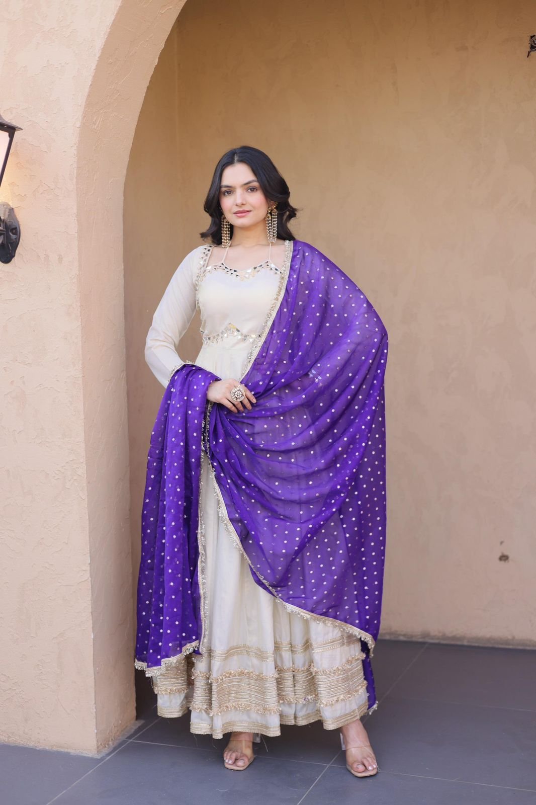gown with dupatta collections gown with dupatta collections