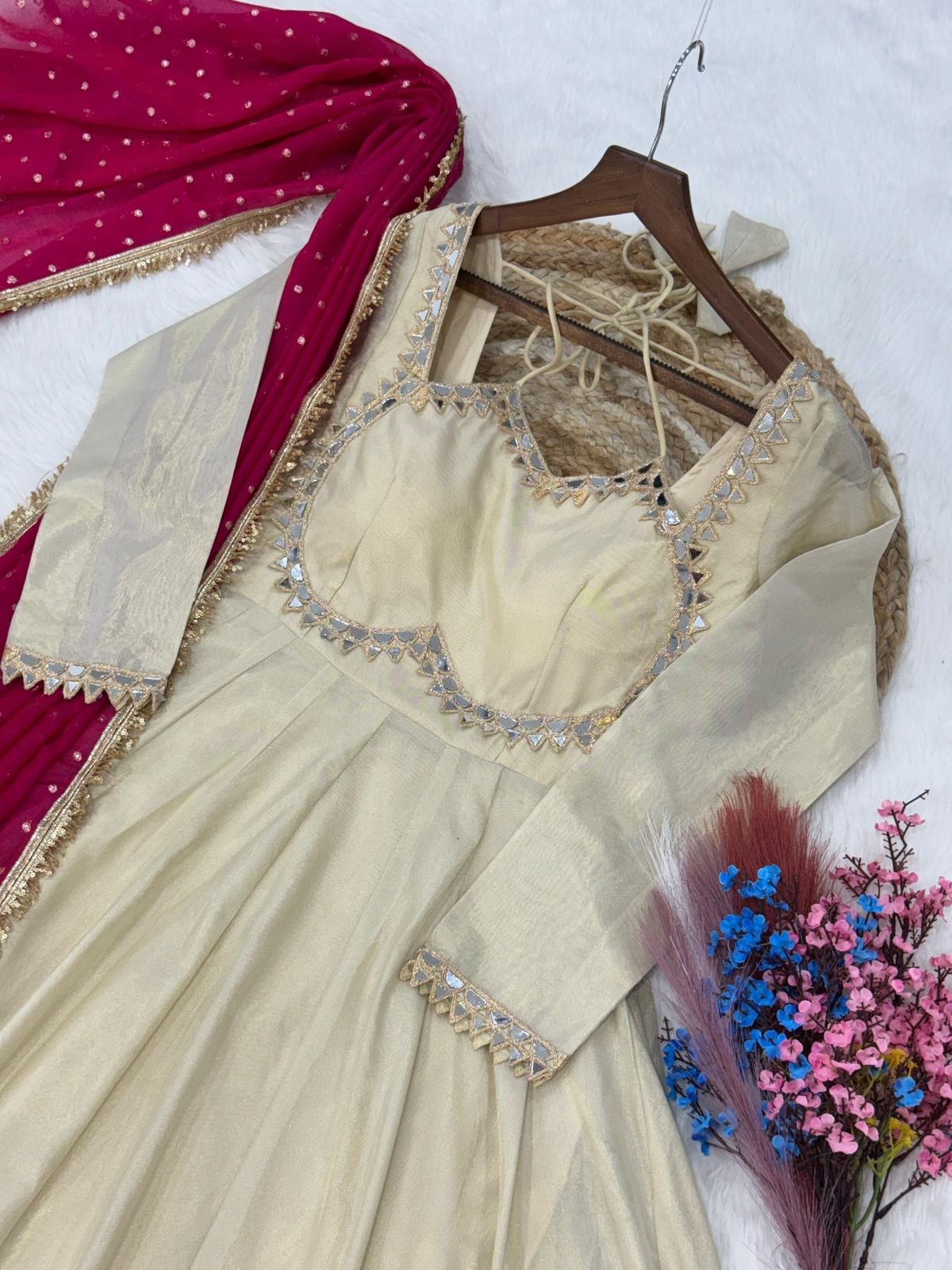 gown with dupatta collections gown with dupatta collections