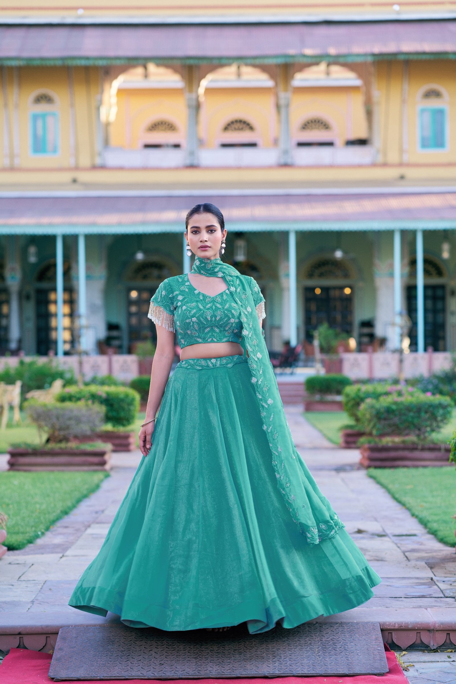 lehenga thread embroidery come together to create a lehenga that feels effortlessly regal and festive lehenga thread embroidery come together to create a lehenga that feels effortlessly regal and festive