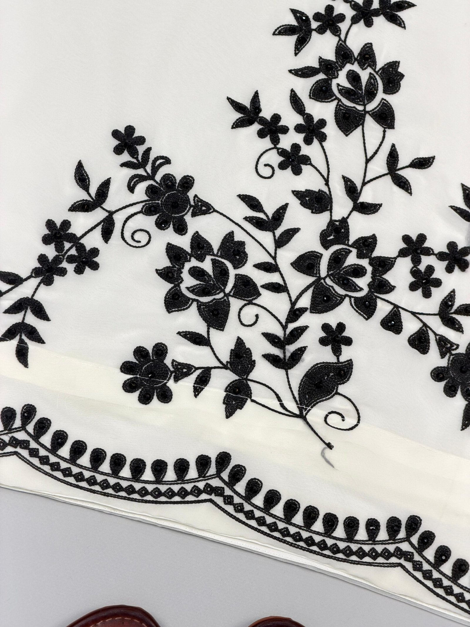 pure heavy faux georgette with embroidery sequence work top bottom and dupatta set fully stitched pure heavy faux georgette with embroidery sequence work top bottom and dupatta set fully stitched