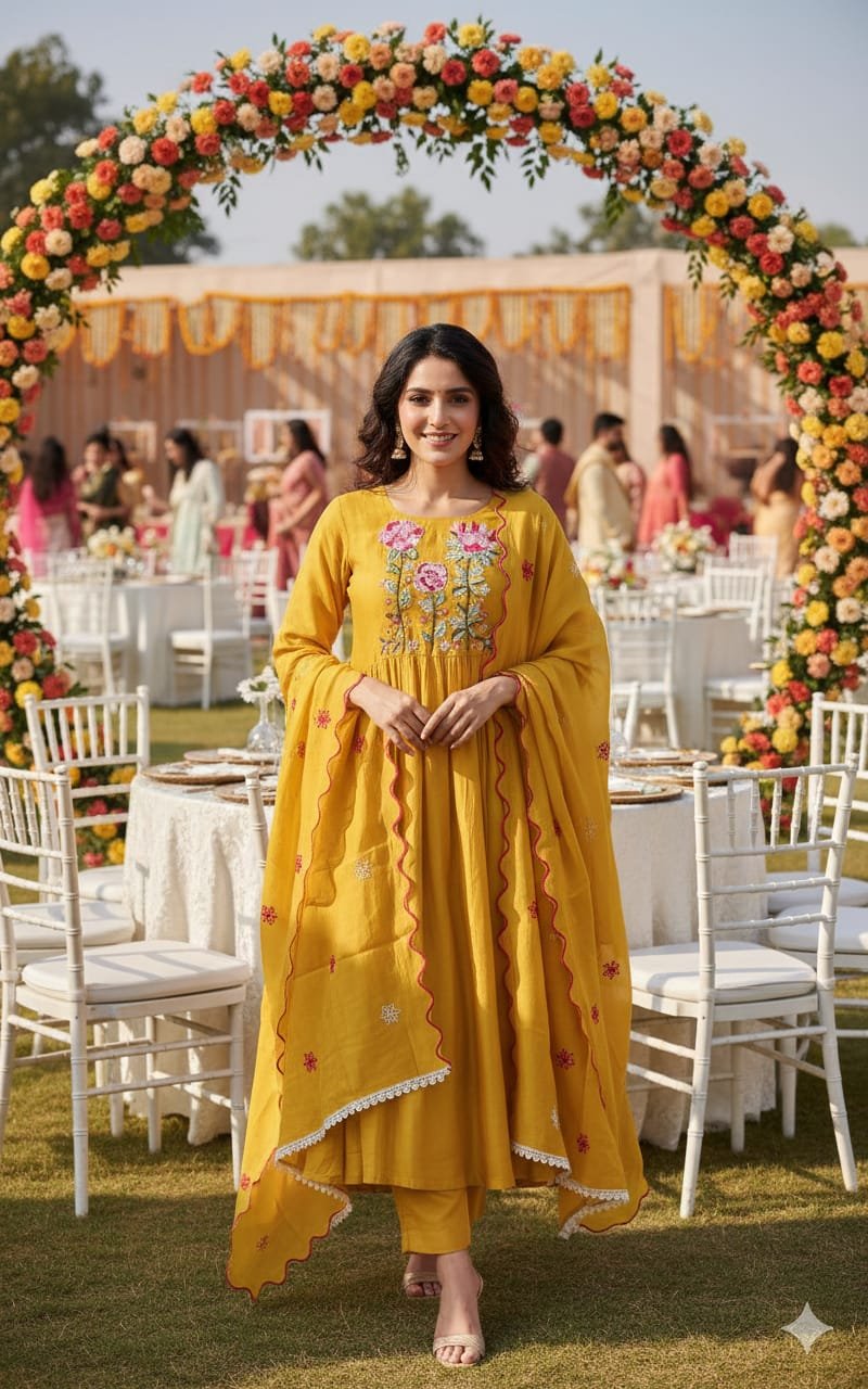 featuring heavy mul chanderi silks anarkali suit featuring heavy mul chanderi silks anarkali suit