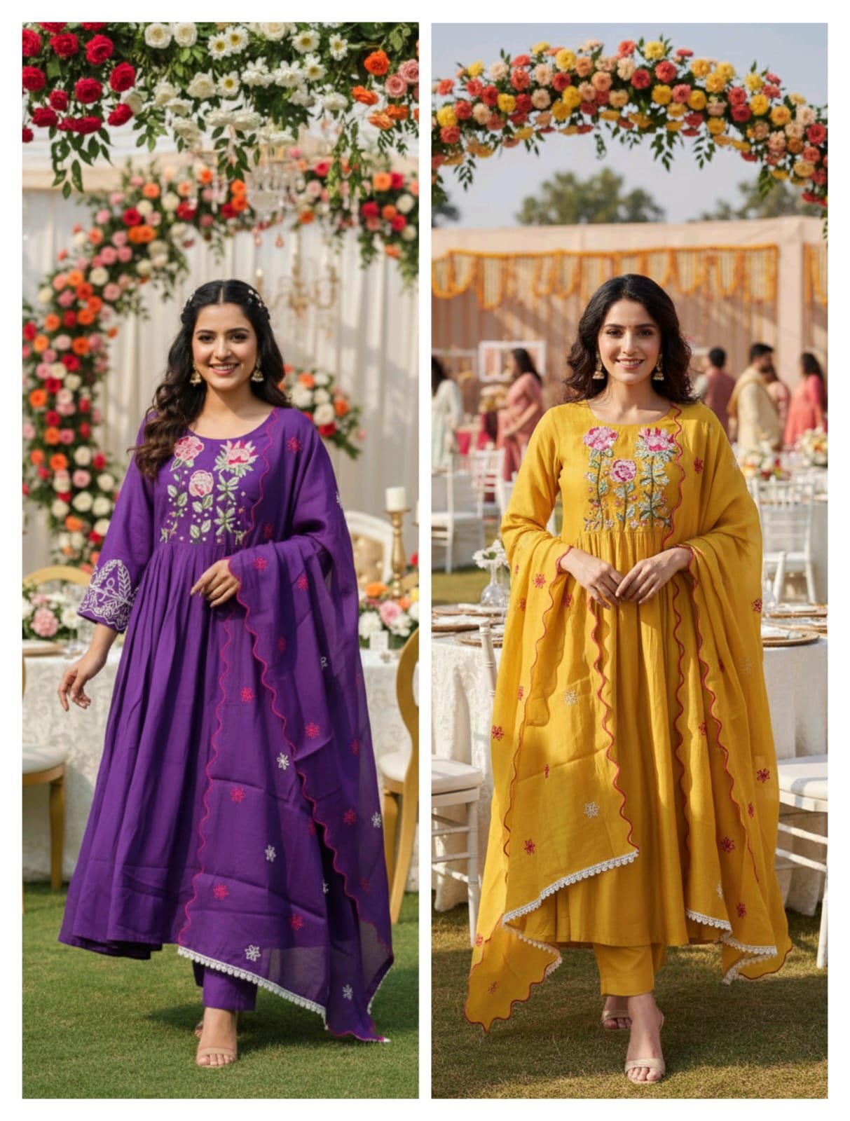 featuring heavy mul chanderi silks anarkali suit featuring heavy mul chanderi silks anarkali suit