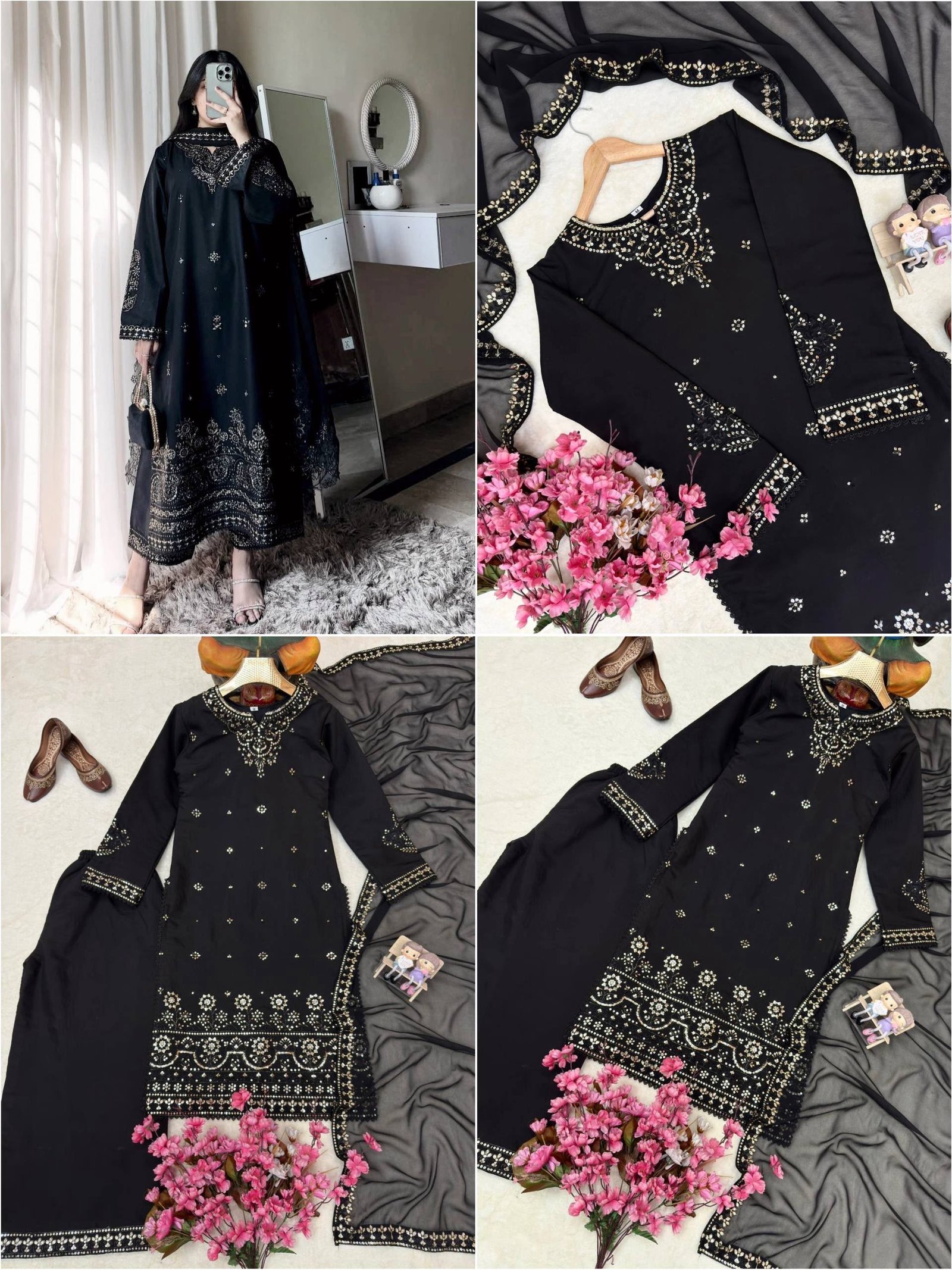 launched premium kurti, palazzo & dupatta set. launched premium kurti, palazzo & dupatta set.