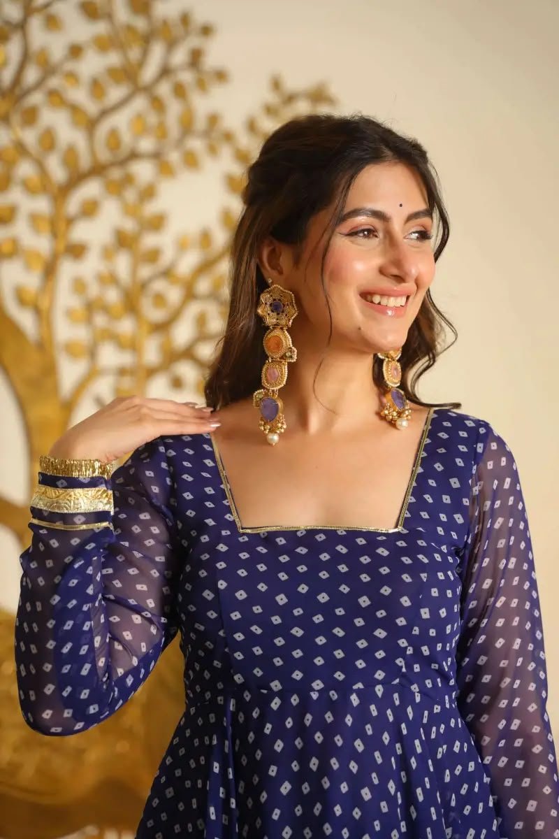 anarkali set faux georgette lining digital printed work anarkali set faux georgette lining digital printed work
